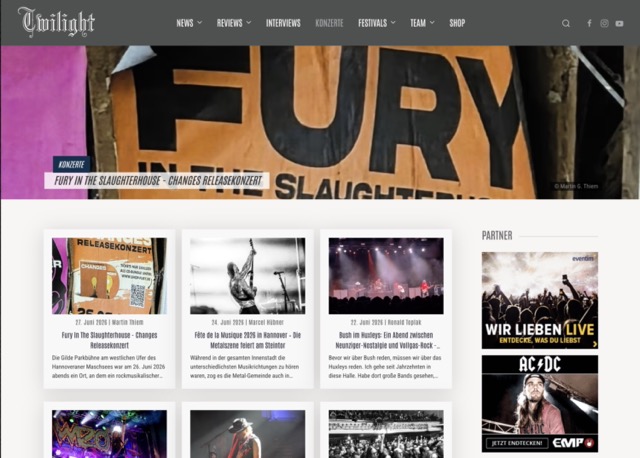 Digitales Designprojekt Twilight