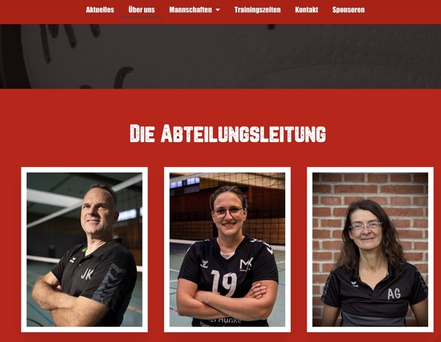 Digitalprojekt Volleyball