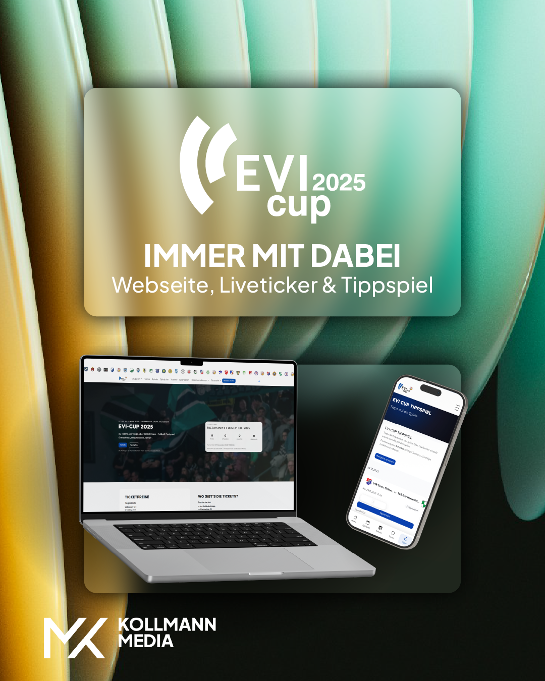 Webdesign von Kollmann Media